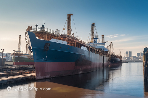 荷兰码头在建船舶 创新技术与可持续发展的交汇点